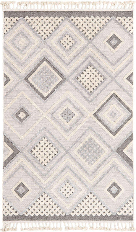 Sandy Beige 5' 3 x 8' Arlo Rectangle Area Rug 100% Polypropylene With Cotton Backing Easy Clean Indoor Living Room Bedroom Dining Office Carpet for Sale at Rug Engine