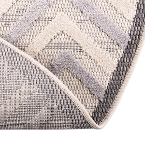 Sandy Beige 3' 3 x 3' 3 Arlo Round Area Rug 100% Polypropylene With Cotton Backing Easy Clean Indoor Living Room Bedroom Dining Office Carpet for Sale at Rug Engine