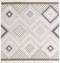 Sandy Beige 9' 10 x 9' 10 Arlo Square Area Rug 100% Polypropylene With Cotton Backing Easy Clean Indoor Living Room Bedroom Dining Office Carpet for Sale at Rug Engine