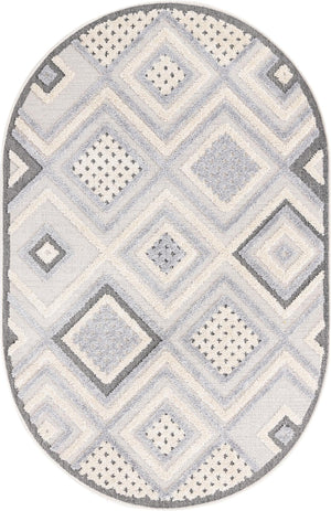 Sandy Beige 4' x 6' Arlo Oval Area Rug 100% Polypropylene With Cotton Backing Easy Clean Indoor Living Room Bedroom Dining Office Carpet for Sale at Rug Engine