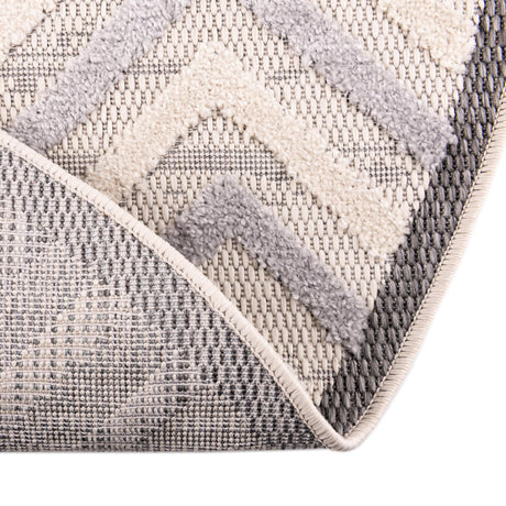Sandy Beige 4' x 6' Arlo Oval Area Rug 100% Polypropylene With Cotton Backing Easy Clean Indoor Living Room Bedroom Dining Office Carpet for Sale at Rug Engine