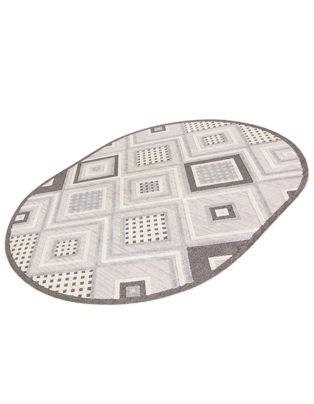 Sandy Beige 7' 10 x 10' Arlo Oval Area Rug 100% Polypropylene With Cotton Backing Easy Clean Indoor Living Room Bedroom Dining Office Carpet for Sale at Rug Engine