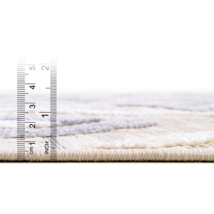Sandy Beige 2' 7 x 12' Arlo Runner Area Rug 100% Polypropylene With Cotton Backing Easy Clean Indoor Living Room Bedroom Dining Office Carpet for Sale at Rug Engine