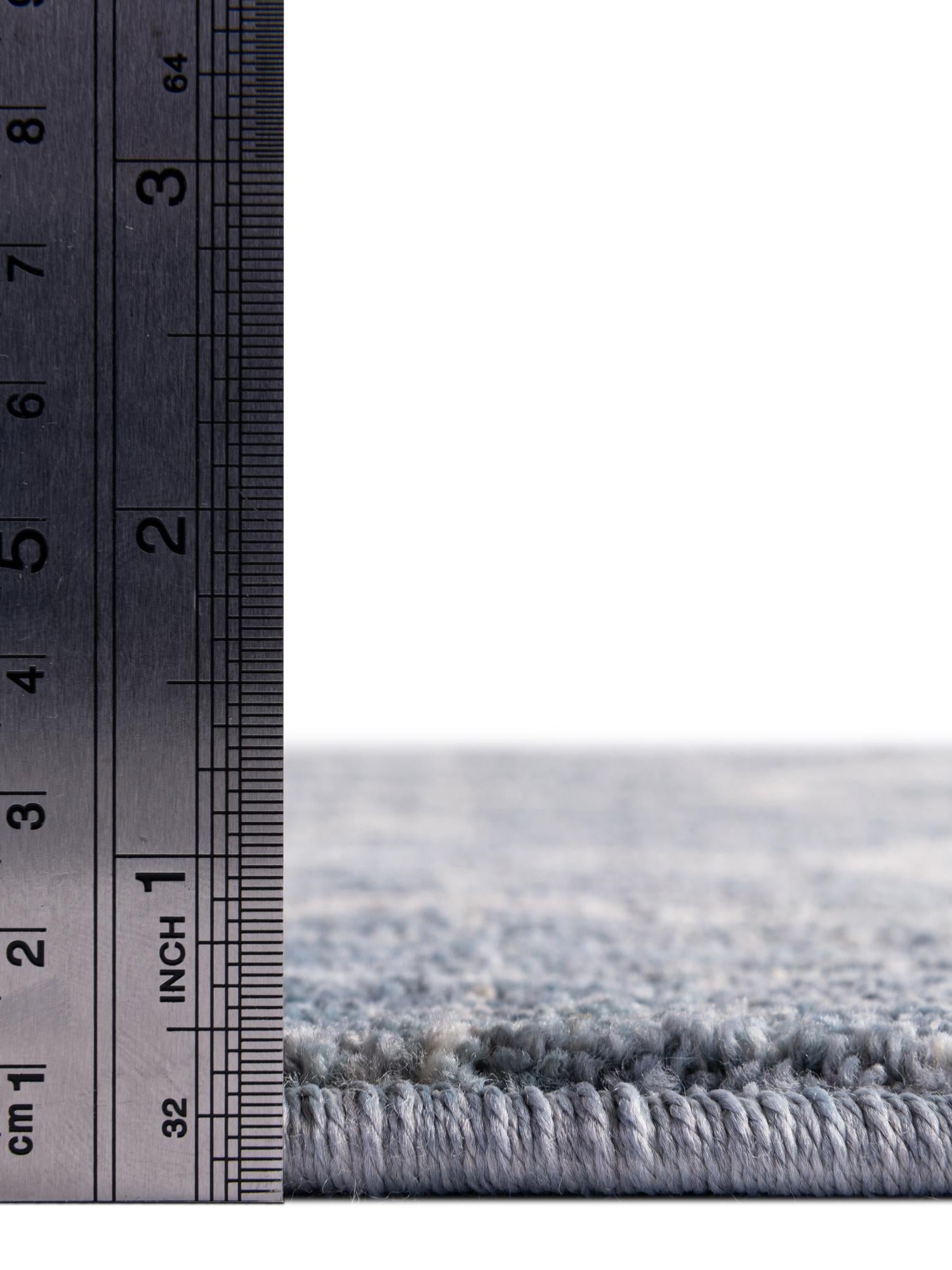 Harbor Blue 3' 3 x 3' 3 Eco Trellis Round Area Rug 100% Recycled Space Dyed Polyester With Cotton Backing Geometric Pattern Eco-Friendly Carpet for Sale at Rug Engine