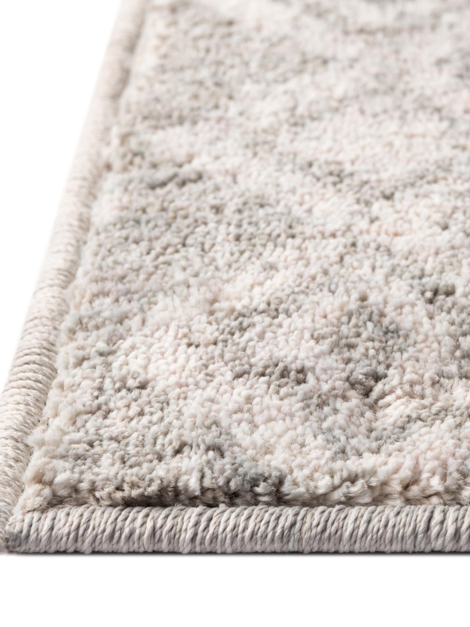 Gray 2' x 3' Eco Trellis Rectangle Area Rug 100% Recycled Space Dyed Polyester With Cotton Backing Geometric Pattern Eco-Friendly Carpet for Sale at Rug Engine