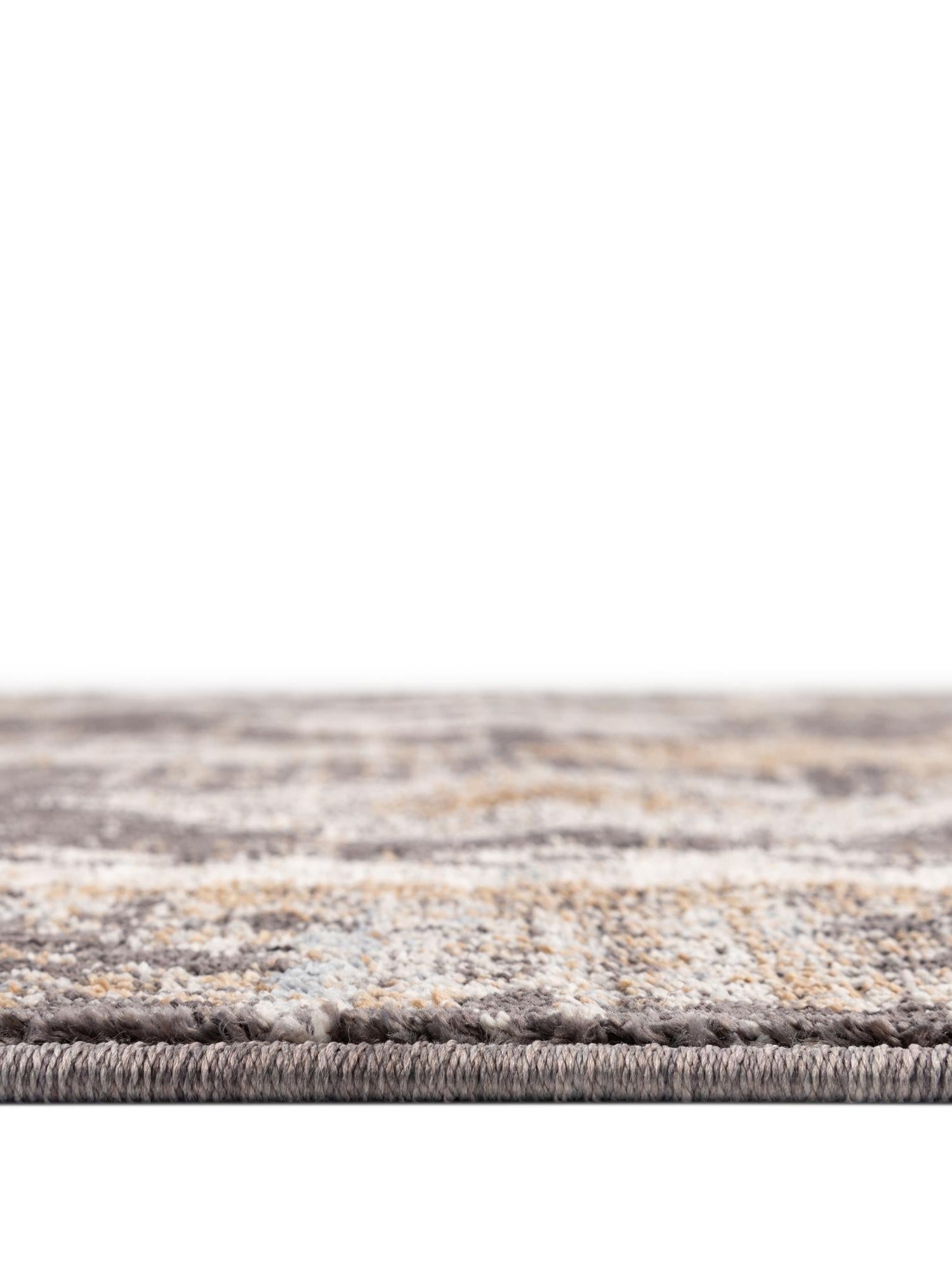 Charcoal Gray 5' 3 x 8' Eco Southwestern Rectangle Area Rug 100% Recycled Space Dyed Polyester With Cotton Backing Carpet for Natural Home Decor for Sale at Rug Engine