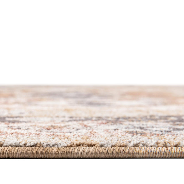 Khaki Gray 7' 10 x 10' Eco Southwestern Rectangle Area Rug 100% Recycled Space Dyed Polyester With Cotton Backing Carpet for Natural Home Decor for Sale at Rug Engine