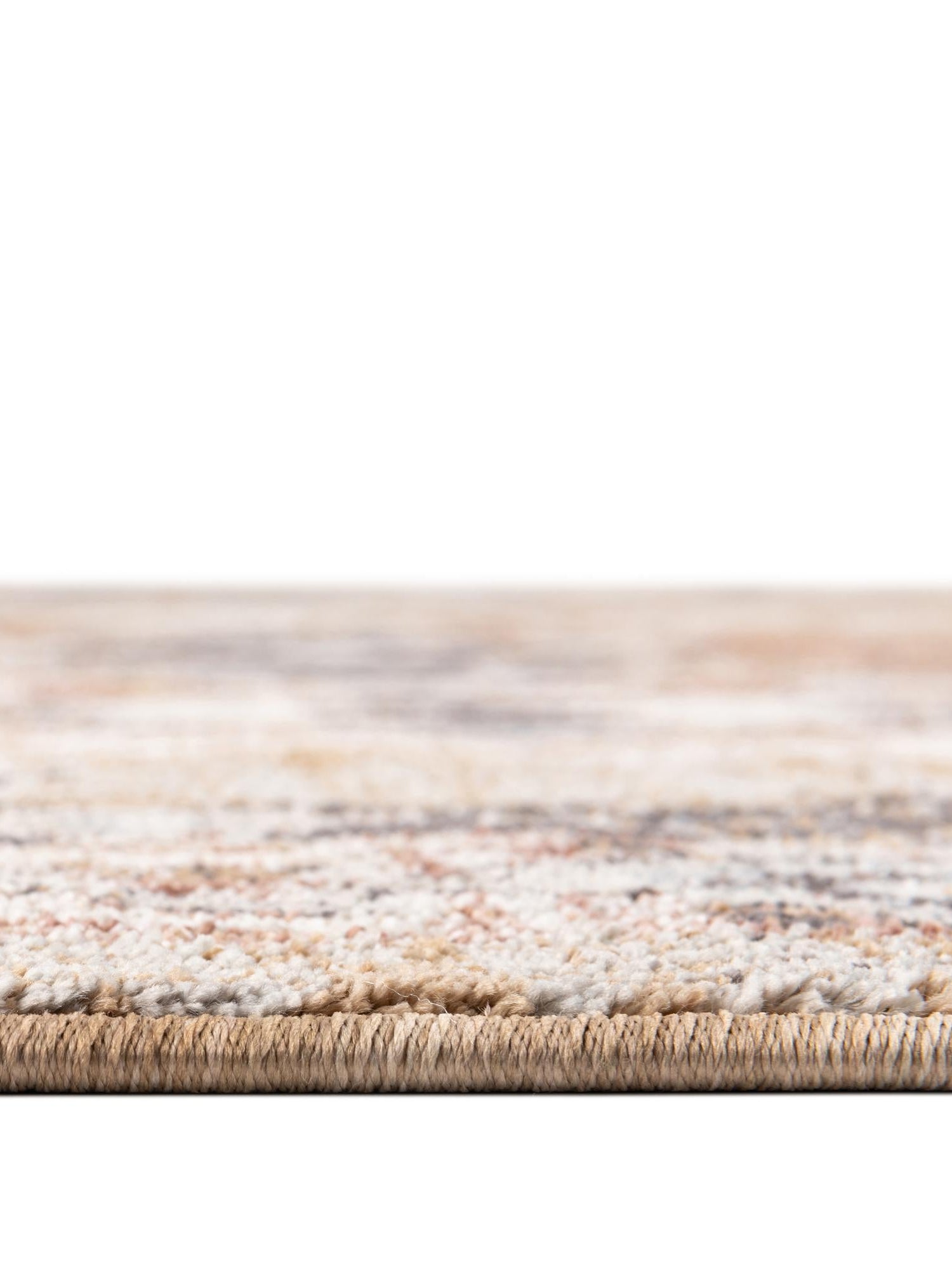 Khaki Gray 5' 3 x 8' Eco Southwestern Rectangle Area Rug 100% Recycled Space Dyed Polyester With Cotton Backing Carpet for Natural Home Decor for Sale at Rug Engine