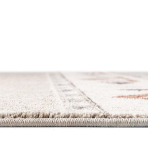 Gray 4' x 6' Eco Southwestern Rectangle Area Rug 100% Recycled Space Dyed Polyester With Cotton Backing Carpet for Natural Home Decor for Sale at Rug Engine