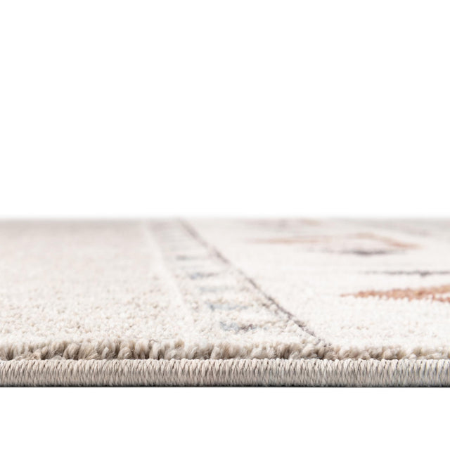 Gray 2' x 8' Eco Southwestern Runner Area Rug 100% Recycled Space Dyed Polyester With Cotton Backing Carpet for Natural Home Decor for Sale at Rug Engine