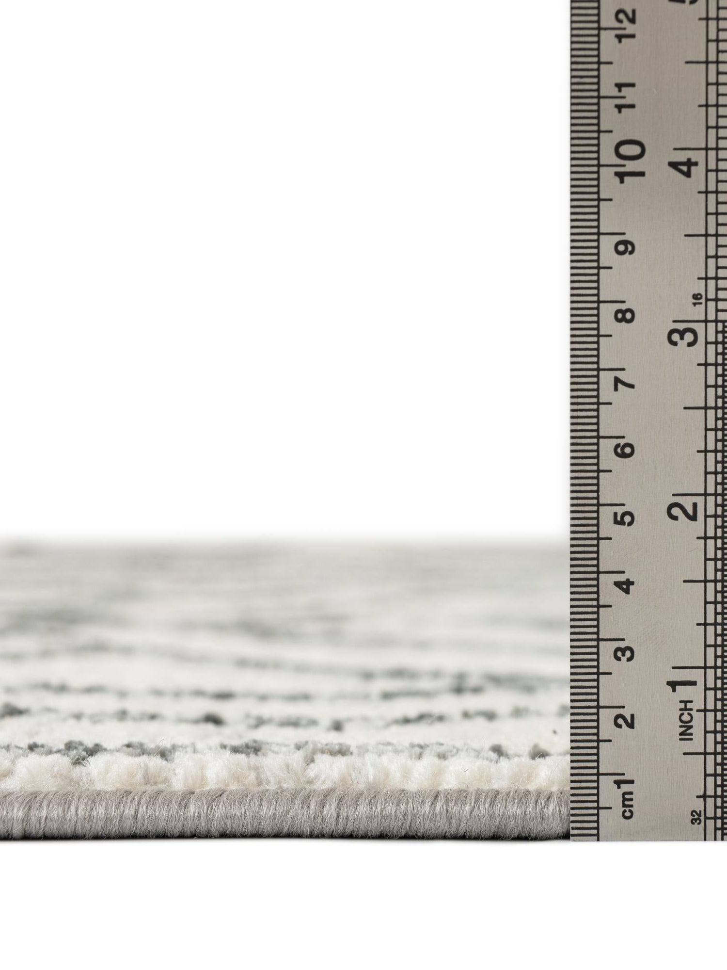 White 6' 1 x 6' 1 Matrix Trellis Square Area Rug 100% Polyester Geometric Pattern Modern Carpet for Living, Dining, Bedroom, Office for Sale at Rug Engine