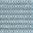 Blue 5' 3 x 5' 3 Matrix Trellis Square Area Rug 100% Polyester Geometric Pattern Modern Carpet for Living, Dining, Bedroom, Office for Sale at Rug Engine