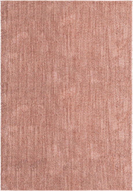 Grapefruit Pink 9' 10 x 14' Jill Zarin Shaggy Chic Rectangle Area Rug Thick Soft Touch Fluffy & Plush Shaggy Pile 100% Polyester (Space-Dyed Yarn) With Jute Backing  Carpet for Sale at Rug Engine