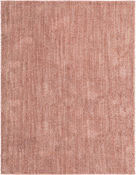 Grapefruit Pink 9' 4 x 12' Jill Zarin Shaggy Chic Rectangle Area Rug Thick Soft Touch Fluffy & Plush Shaggy Pile 100% Polyester (Space-Dyed Yarn) With Jute Backing  Carpet for Sale at Rug Engine