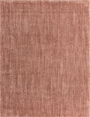 Grapefruit Pink 7' 10 x 10' Jill Zarin Shaggy Chic Rectangle Area Rug Thick Soft Touch Fluffy & Plush Shaggy Pile 100% Polyester (Space-Dyed Yarn) With Jute Backing  Carpet for Sale at Rug Engine