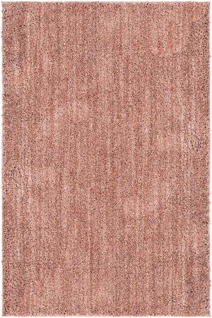 Grapefruit Pink 4' x 6' Jill Zarin Shaggy Chic Rectangle Area Rug Thick Soft Touch Fluffy & Plush Shaggy Pile 100% Polyester (Space-Dyed Yarn) With Jute Backing  Carpet for Sale at Rug Engine