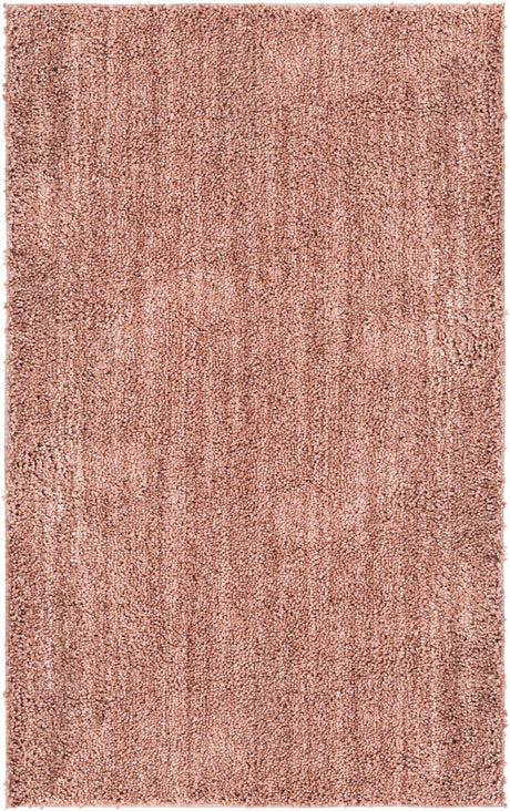 Grapefruit Pink 3' 3 x 5' 3 Jill Zarin Shaggy Chic Rectangle Area Rug Thick Soft Touch Fluffy & Plush Shaggy Pile 100% Polyester (Space-Dyed Yarn) With Jute Backing  Carpet for Sale at Rug Engine