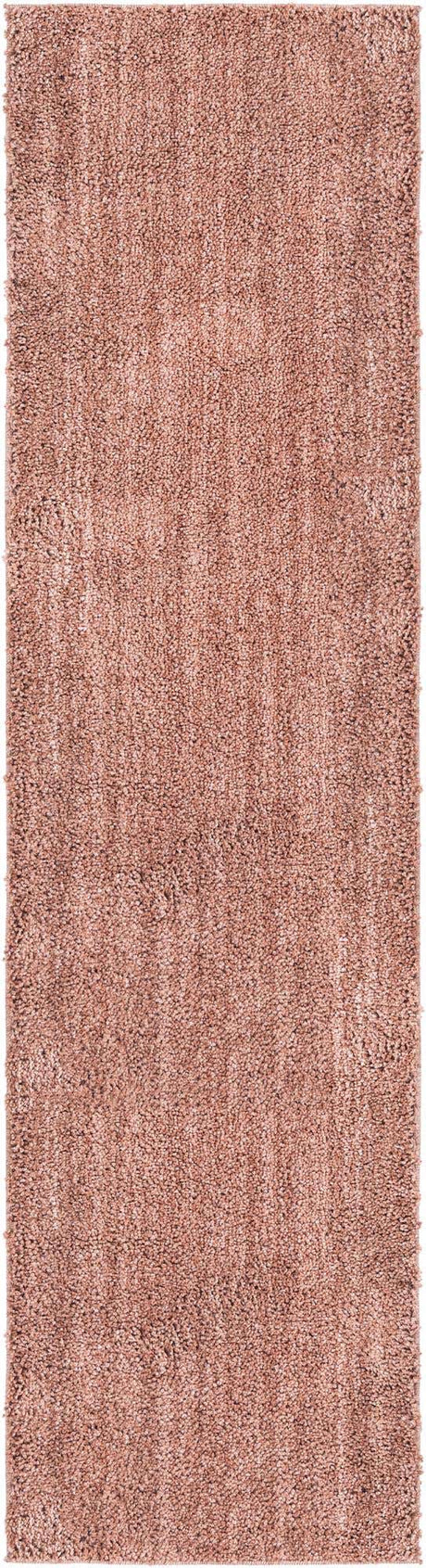 Grapefruit Pink 2' 7 x 10' Jill Zarin Shaggy Chic Runner Area Rug Thick Soft Touch Fluffy & Plush Shaggy Pile 100% Polyester (Space-Dyed Yarn) With Jute Backing  Carpet for Sale at Rug Engine