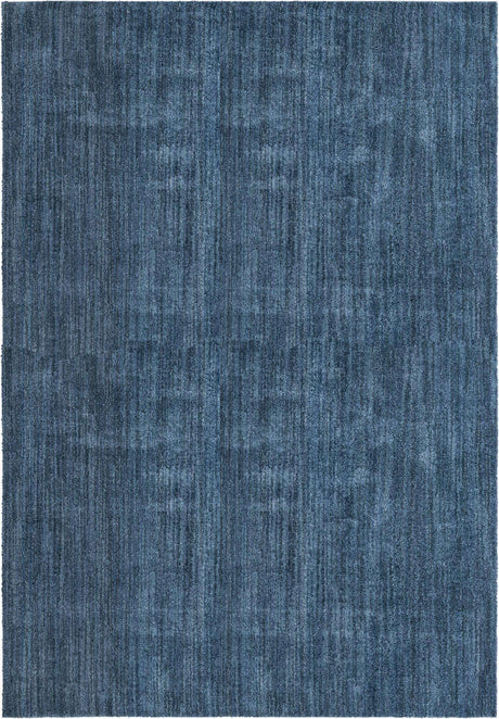 Blueberry Blue 9' 10 x 14' 1 Jill Zarin Shaggy Chic Rectangle Area Rug Thick Soft Touch Fluffy & Plush Shaggy Pile 100% Polyester (Space-Dyed Yarn) With Jute Backing  Carpet for Sale at Rug Engine