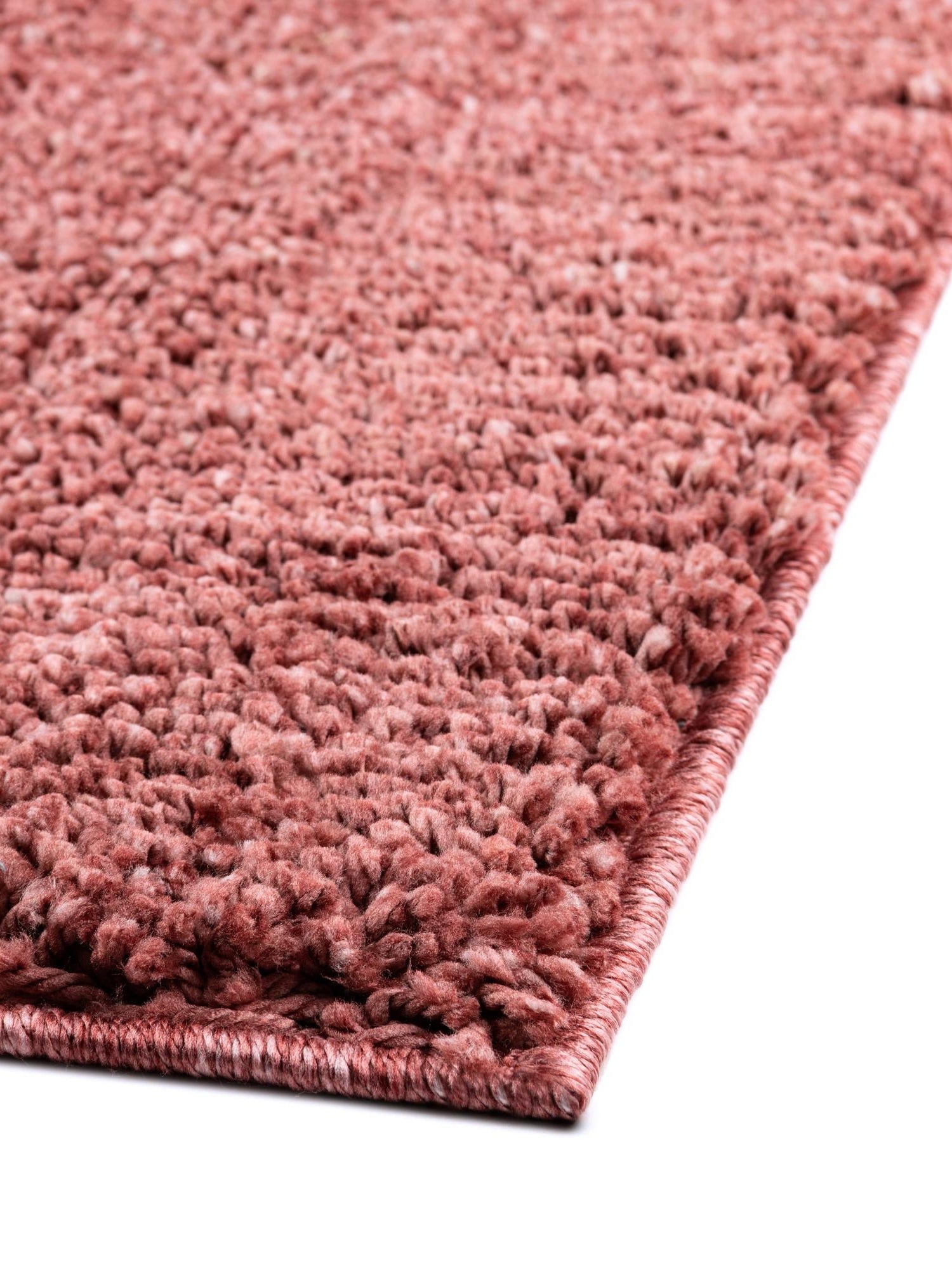 Pomegranate Red 6' 5 x 9' Jill Zarin Shaggy Chic Rectangle Area Rug Thick Soft Touch Fluffy & Plush Shaggy Pile 100% Polyester (Space-Dyed Yarn) With Jute Backing  Carpet for Sale at Rug Engine