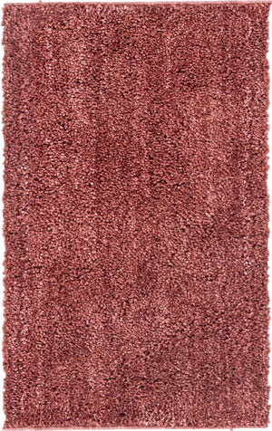 Pomegranate Red 2' x 3' Jill Zarin Shaggy Chic Rectangle Area Rug Thick Soft Touch Fluffy & Plush Shaggy Pile 100% Polyester (Space-Dyed Yarn) With Jute Backing  Carpet for Sale at Rug Engine