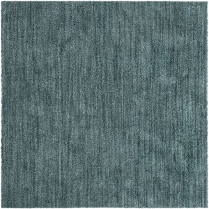 Rosemary Green 7' 10 x 7' 10 Jill Zarin Shaggy Chic Square Area Rug Thick Soft Touch Fluffy & Plush Shaggy Pile 100% Polyester (Space-Dyed Yarn) With Jute Backing  Carpet for Sale at Rug Engine