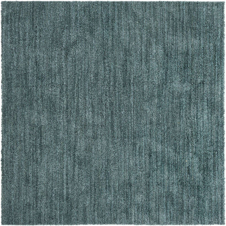 Rosemary Green 7' 10 x 7' 10 Jill Zarin Shaggy Chic Square Area Rug Thick Soft Touch Fluffy & Plush Shaggy Pile 100% Polyester (Space-Dyed Yarn) With Jute Backing  Carpet for Sale at Rug Engine