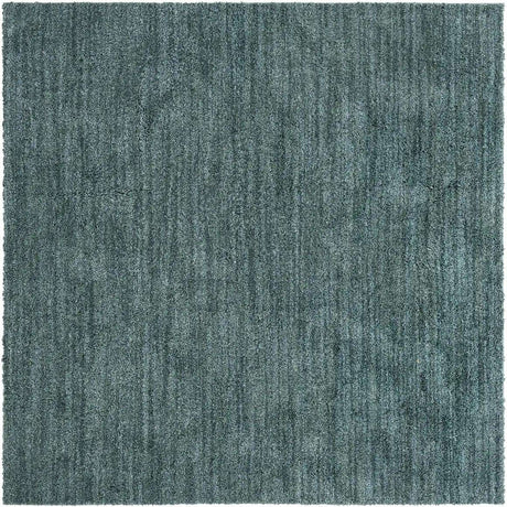 Rosemary Green 6' 5 x 6' 5 Jill Zarin Shaggy Chic Square Area Rug Thick Soft Touch Fluffy & Plush Shaggy Pile 100% Polyester (Space-Dyed Yarn) With Jute Backing  Carpet for Sale at Rug Engine