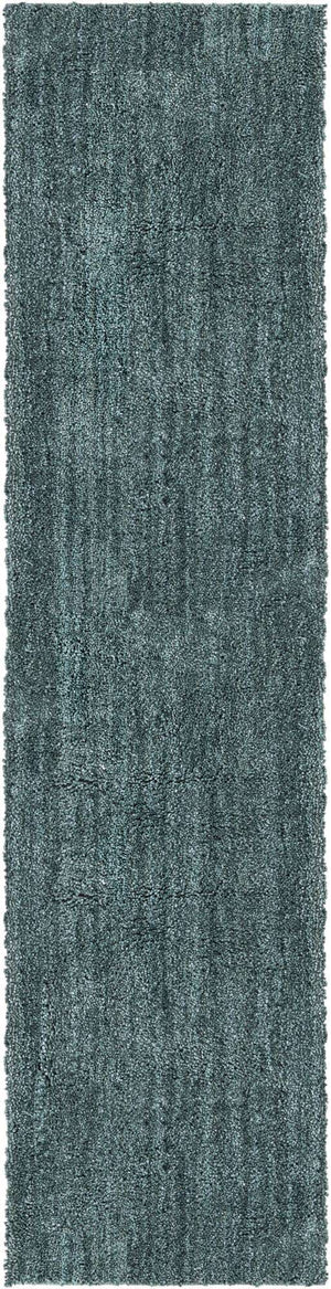 Rosemary Green 2' x 8' Jill Zarin Shaggy Chic Runner Area Rug Thick Soft Touch Fluffy & Plush Shaggy Pile 100% Polyester (Space-Dyed Yarn) With Jute Backing  Carpet for Sale at Rug Engine