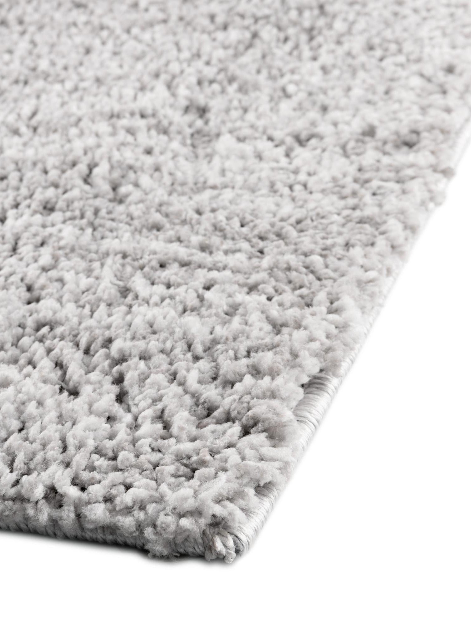 Ash Gray 2' x 3' Jill Zarin Shaggy Chic Rectangle Area Rug Thick Soft Touch Fluffy & Plush Shaggy Pile 100% Polyester (Space-Dyed Yarn) With Jute Backing  Carpet for Sale at Rug Engine