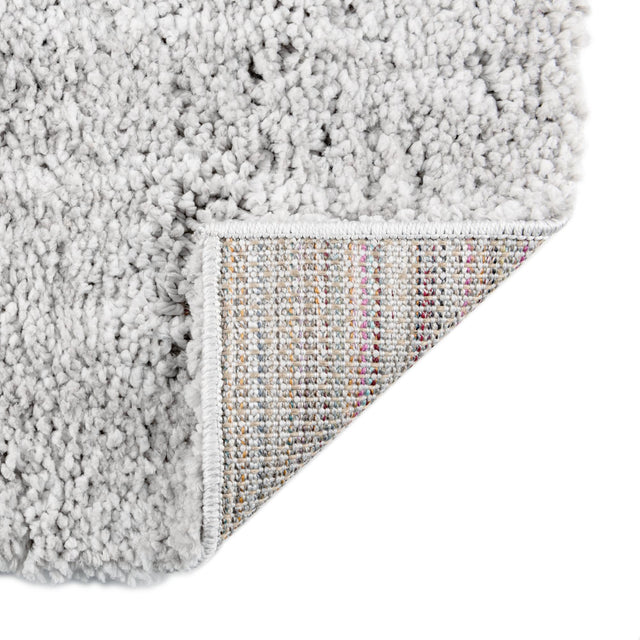 Ash Gray 5' 3 x 8' Jill Zarin Shaggy Chic Rectangle Area Rug Thick Soft Touch Fluffy & Plush Shaggy Pile 100% Polyester (Space-Dyed Yarn) With Jute Backing  Carpet for Sale at Rug Engine