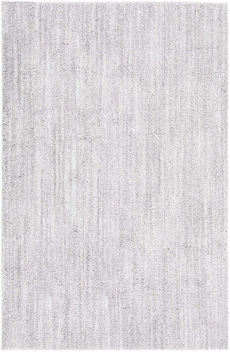 Ash Gray 5' 3 x 8' Jill Zarin Shaggy Chic Rectangle Area Rug Thick Soft Touch Fluffy & Plush Shaggy Pile 100% Polyester (Space-Dyed Yarn) With Jute Backing  Carpet for Sale at Rug Engine