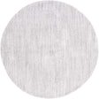 Ash Gray 7' 1 x 7' 1 Jill Zarin Shaggy Chic Round Area Rug Thick Soft Touch Fluffy & Plush Shaggy Pile 100% Polyester (Space-Dyed Yarn) With Jute Backing  Carpet for Sale at Rug Engine