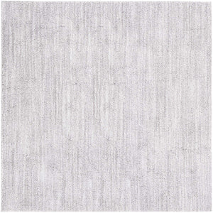 Ash Gray 7' 10 x 7' 10 Jill Zarin Shaggy Chic Square Area Rug Thick Soft Touch Fluffy & Plush Shaggy Pile 100% Polyester (Space-Dyed Yarn) With Jute Backing  Carpet for Sale at Rug Engine