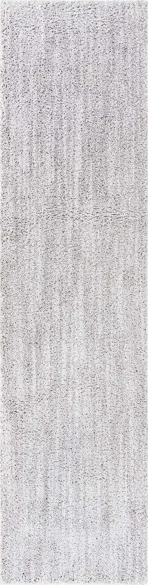 Ash Gray 2' 7 x 10' Jill Zarin Shaggy Chic Runner Area Rug Thick Soft Touch Fluffy & Plush Shaggy Pile 100% Polyester (Space-Dyed Yarn) With Jute Backing  Carpet for Sale at Rug Engine