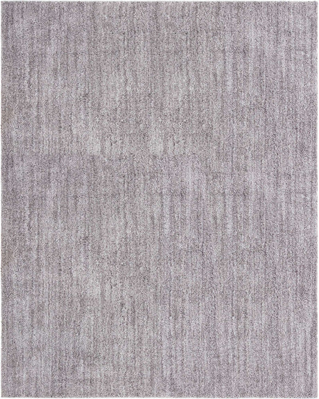 Pepper Gray 7' 10 x 10' Jill Zarin Shaggy Chic Rectangle Area Rug Thick Soft Touch Fluffy & Plush Shaggy Pile 100% Polyester (Space-Dyed Yarn) With Jute Backing  Carpet for Sale at Rug Engine