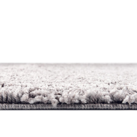 Pepper Gray 7' 10 x 10' Jill Zarin Shaggy Chic Rectangle Area Rug Thick Soft Touch Fluffy & Plush Shaggy Pile 100% Polyester (Space-Dyed Yarn) With Jute Backing  Carpet for Sale at Rug Engine