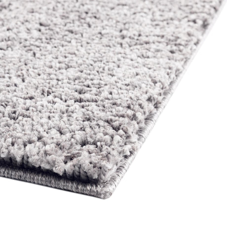 Pepper Gray 4' x 6' Jill Zarin Shaggy Chic Rectangle Area Rug Thick Soft Touch Fluffy & Plush Shaggy Pile 100% Polyester (Space-Dyed Yarn) With Jute Backing  Carpet for Sale at Rug Engine