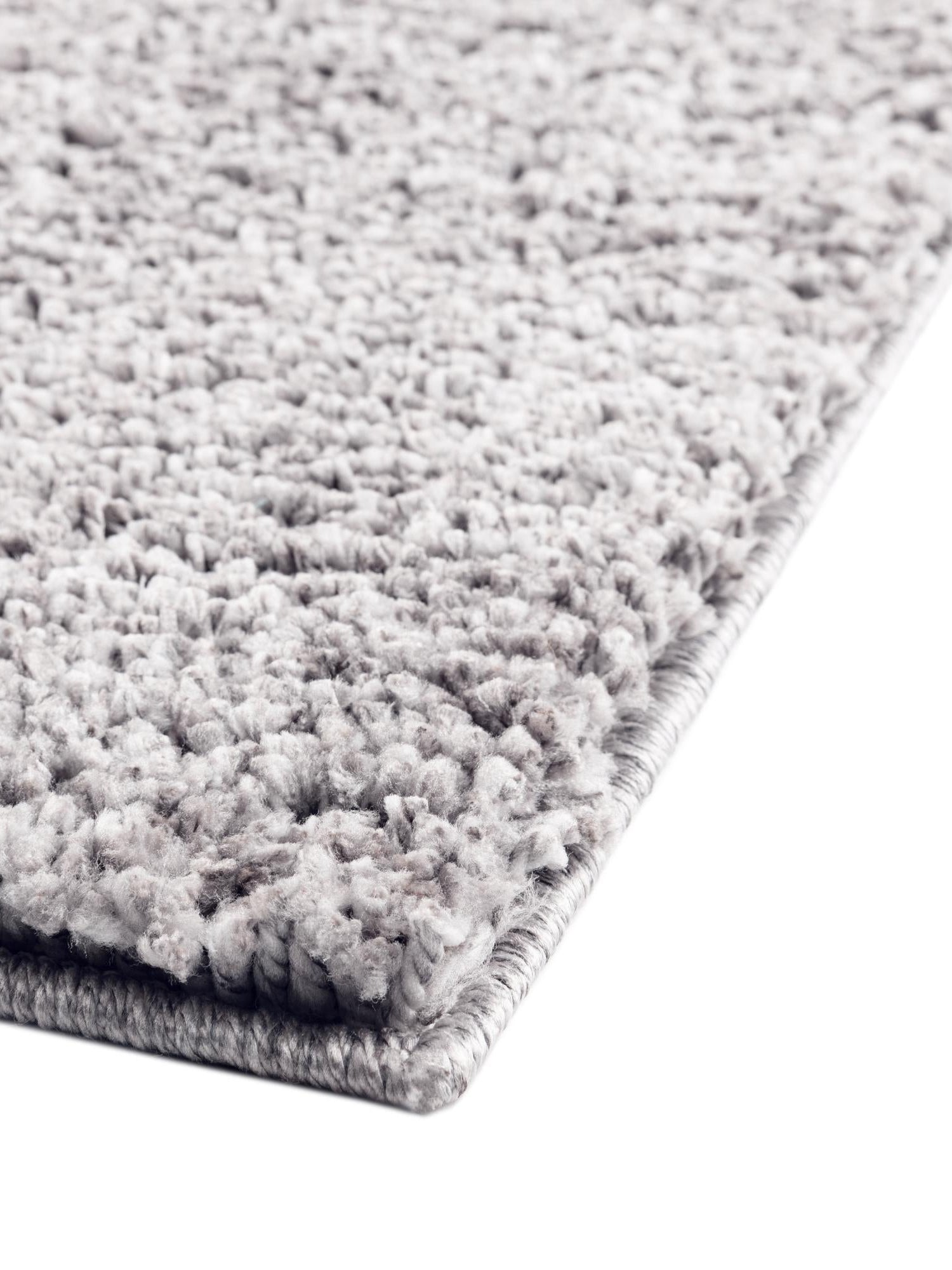 Pepper Gray 5' 3 x 8' Jill Zarin Shaggy Chic Rectangle Area Rug Thick Soft Touch Fluffy & Plush Shaggy Pile 100% Polyester (Space-Dyed Yarn) With Jute Backing  Carpet for Sale at Rug Engine