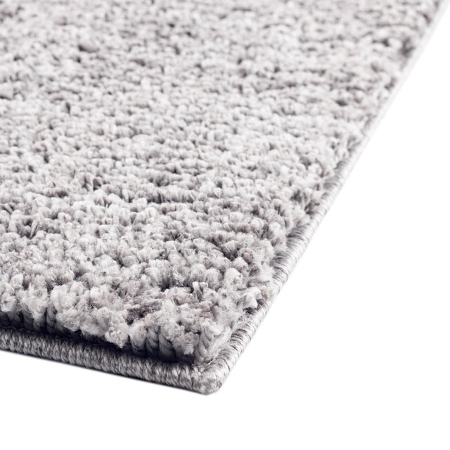 Pepper Gray 7' 10 x 10' Jill Zarin Shaggy Chic Rectangle Area Rug Thick Soft Touch Fluffy & Plush Shaggy Pile 100% Polyester (Space-Dyed Yarn) With Jute Backing  Carpet for Sale at Rug Engine