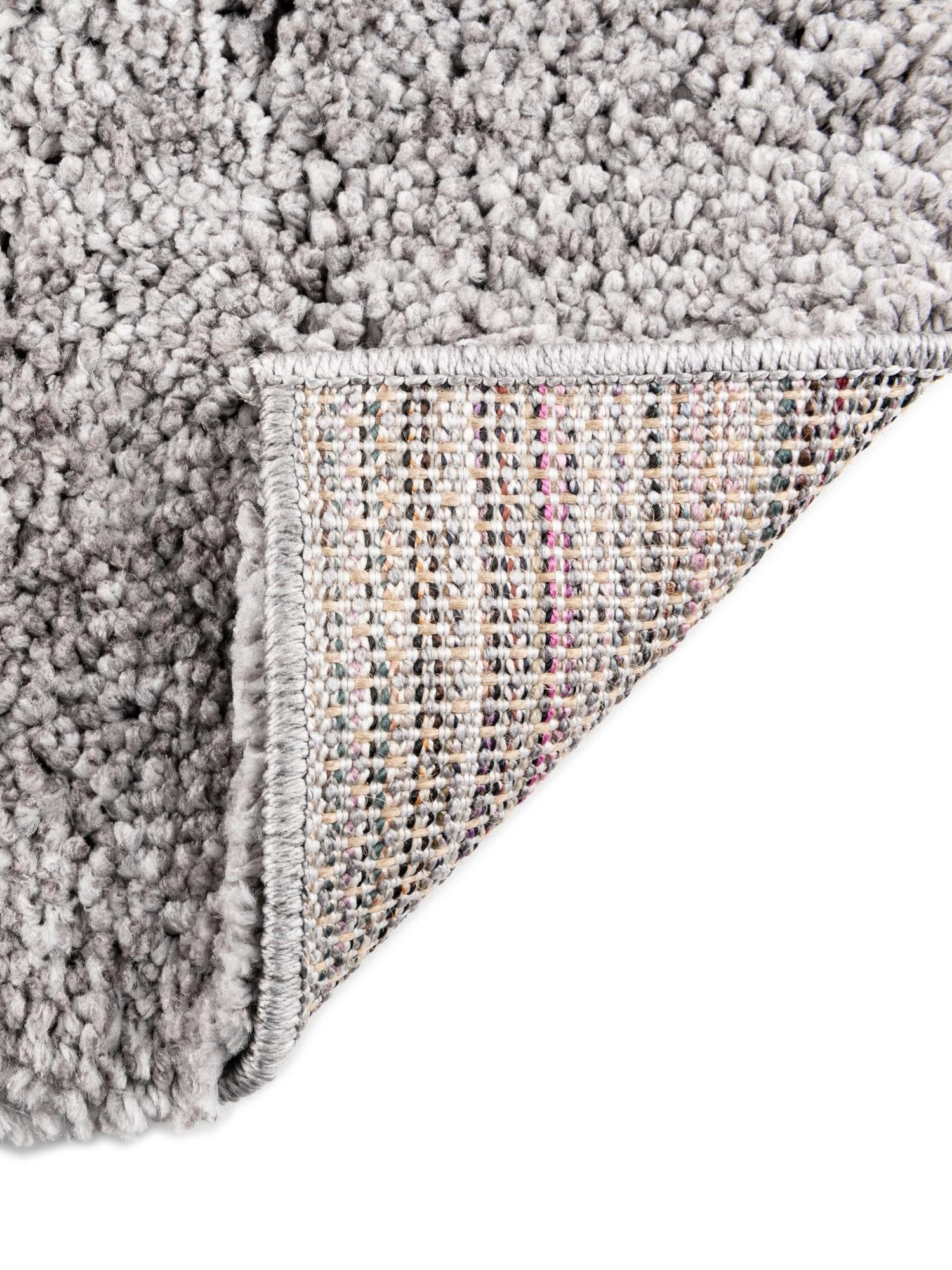 Pepper Gray 6' 5 x 9' Jill Zarin Shaggy Chic Rectangle Area Rug Thick Soft Touch Fluffy & Plush Shaggy Pile 100% Polyester (Space-Dyed Yarn) With Jute Backing  Carpet for Sale at Rug Engine