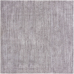 Pepper Gray 7' 10 x 7' 10 Jill Zarin Shaggy Chic Square Area Rug Thick Soft Touch Fluffy & Plush Shaggy Pile 100% Polyester (Space-Dyed Yarn) With Jute Backing  Carpet for Sale at Rug Engine