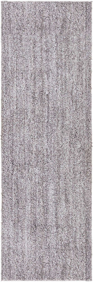 Pepper Gray 2' x 6' Jill Zarin Shaggy Chic Runner Area Rug Thick Soft Touch Fluffy & Plush Shaggy Pile 100% Polyester (Space-Dyed Yarn) With Jute Backing  Carpet for Sale at Rug Engine