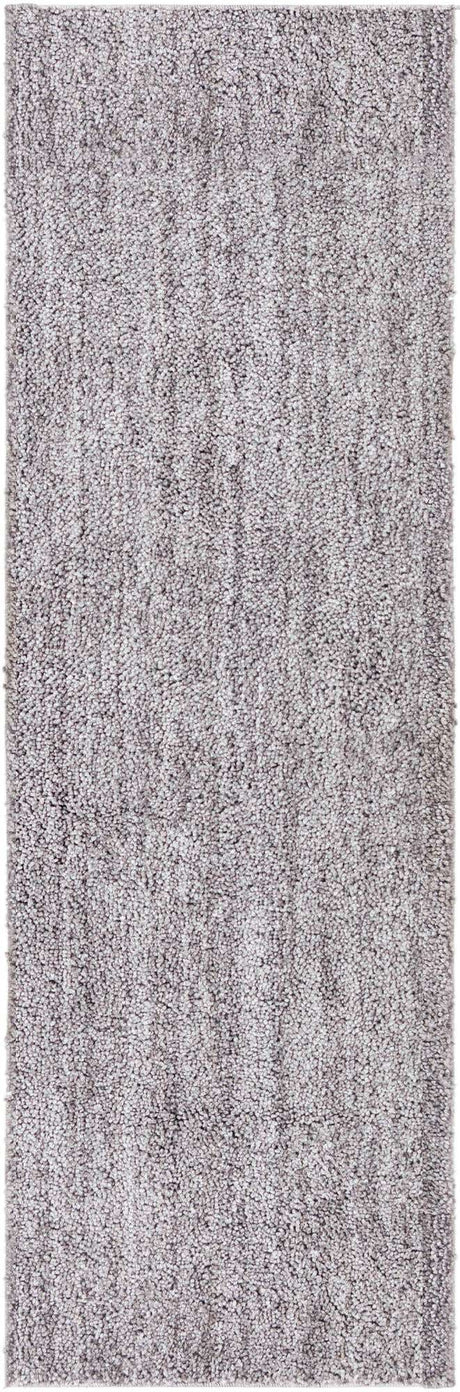 Pepper Gray 2' x 6' Jill Zarin Shaggy Chic Runner Area Rug Thick Soft Touch Fluffy & Plush Shaggy Pile 100% Polyester (Space-Dyed Yarn) With Jute Backing  Carpet for Sale at Rug Engine