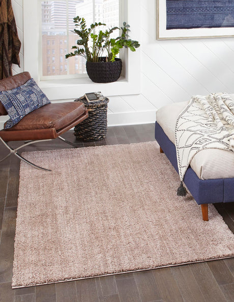 Mushroom 1' 4 x 1' 4 Jill Zarin Shaggy Chic Sample Area Rug Thick Soft Touch Fluffy & Plush Shaggy Pile 100% Polyester (Space-Dyed Yarn) With Jute Backing  Carpet for Sale at Rug Engine