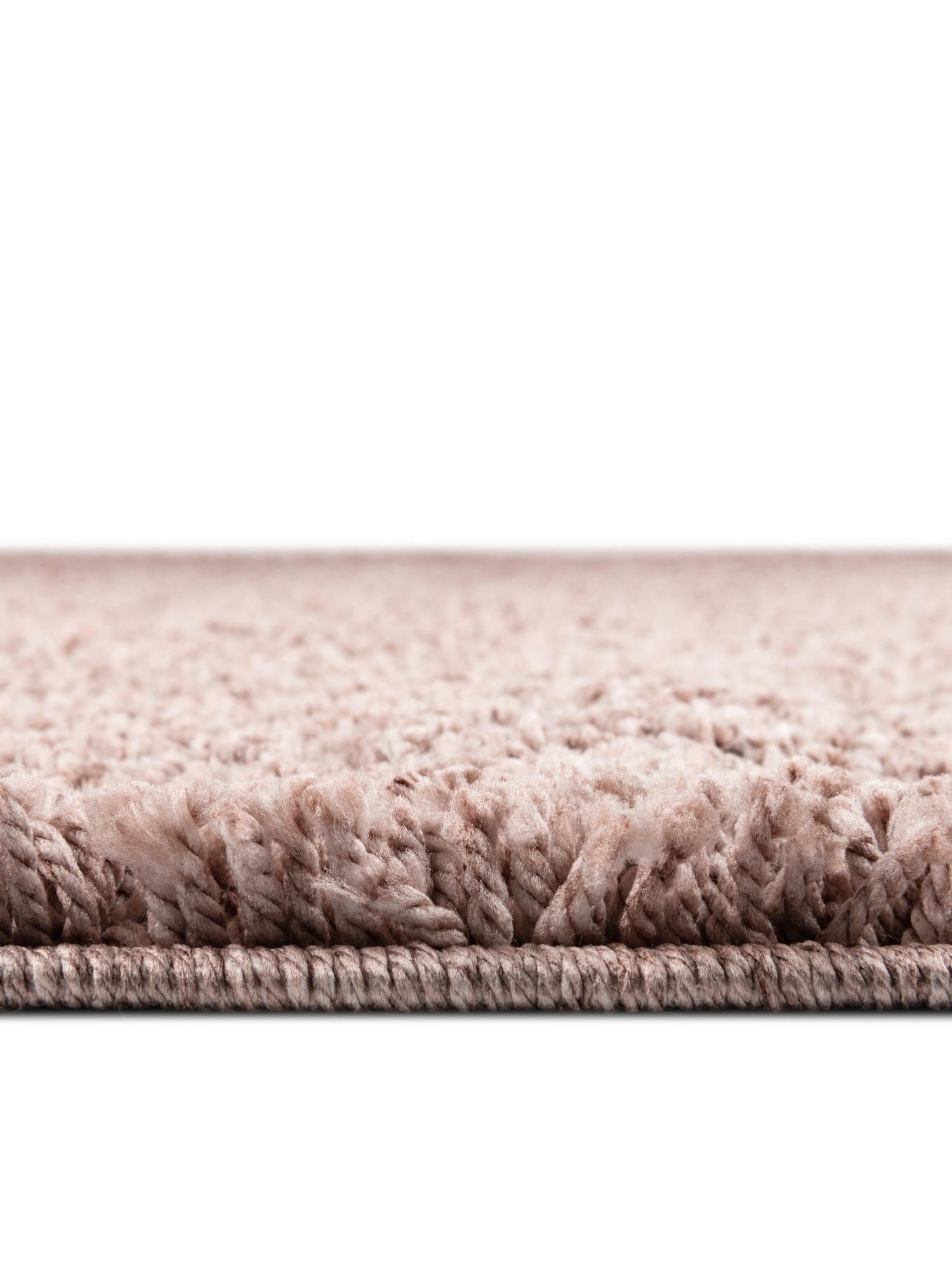 Mushroom 7' 10 x 10' Jill Zarin Shaggy Chic Rectangle Area Rug Thick Soft Touch Fluffy & Plush Shaggy Pile 100% Polyester (Space-Dyed Yarn) With Jute Backing  Carpet for Sale at Rug Engine