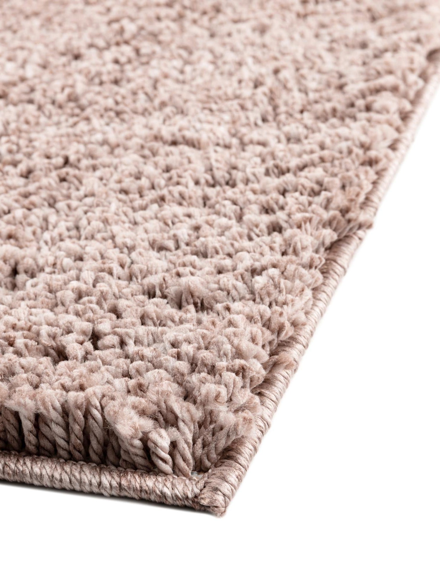 Mushroom 7' 10 x 10' Jill Zarin Shaggy Chic Rectangle Area Rug Thick Soft Touch Fluffy & Plush Shaggy Pile 100% Polyester (Space-Dyed Yarn) With Jute Backing  Carpet for Sale at Rug Engine