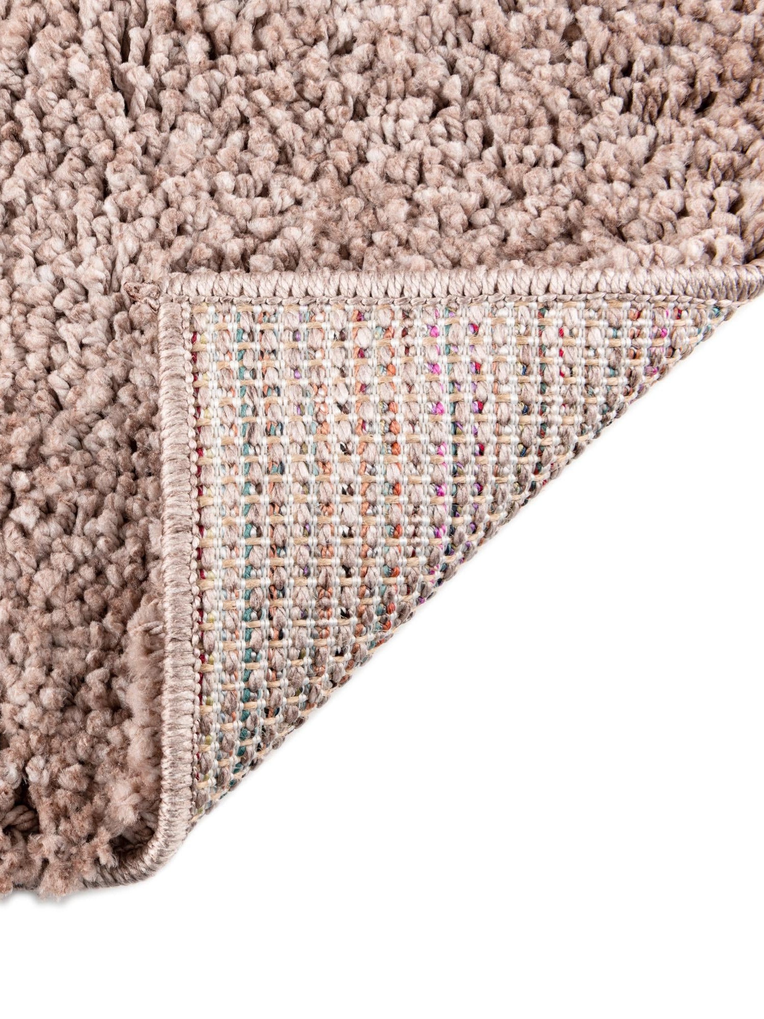 Mushroom 5' 3 x 8' Jill Zarin Shaggy Chic Rectangle Area Rug Thick Soft Touch Fluffy & Plush Shaggy Pile 100% Polyester (Space-Dyed Yarn) With Jute Backing  Carpet for Sale at Rug Engine