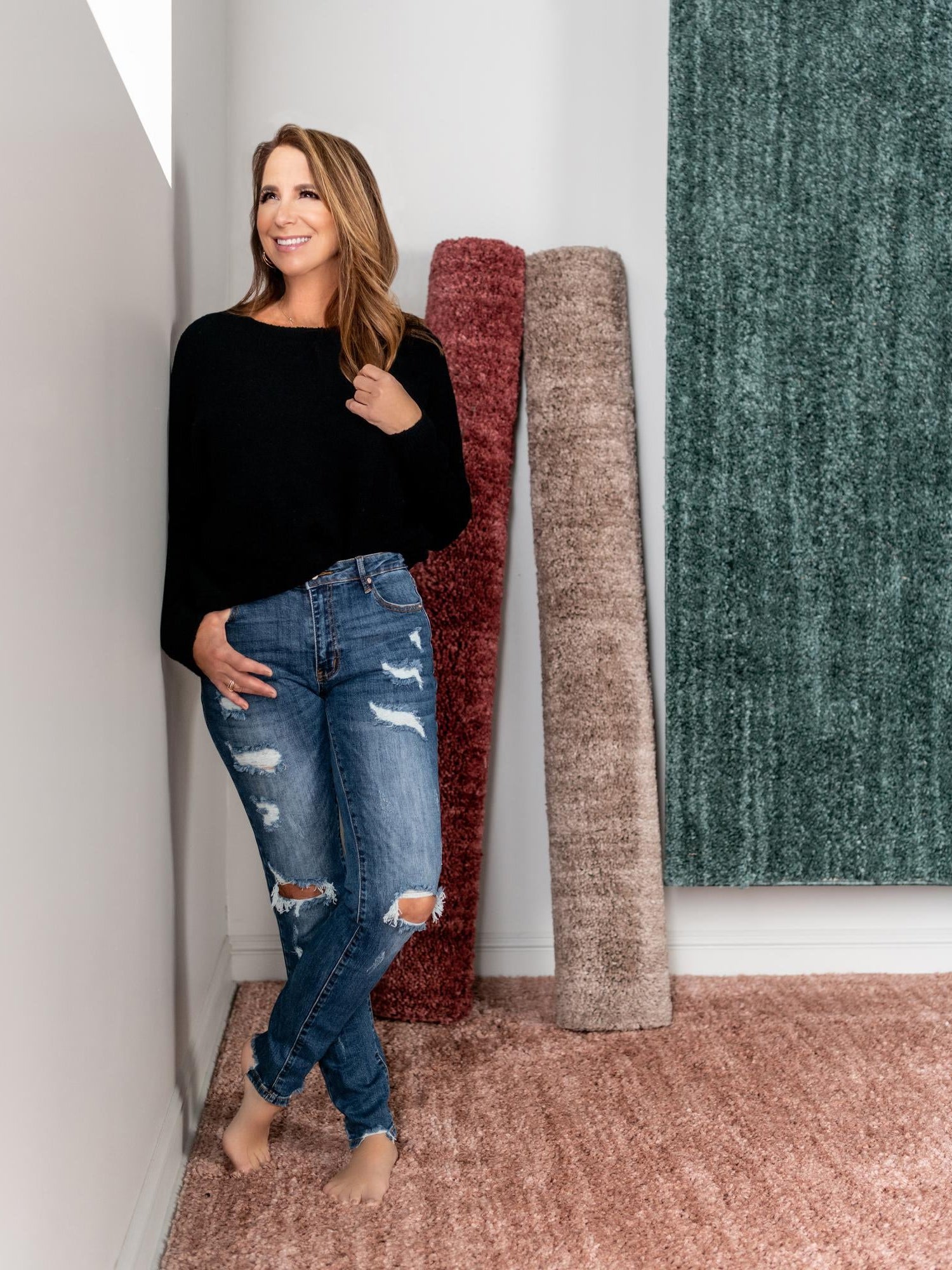 Mushroom 9' 10 x 14' Jill Zarin Shaggy Chic Rectangle Area Rug Thick Soft Touch Fluffy & Plush Shaggy Pile 100% Polyester (Space-Dyed Yarn) With Jute Backing  Carpet for Sale at Rug Engine