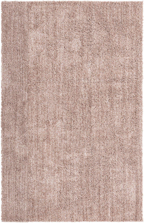 Mushroom 5' 3 x 8' Jill Zarin Shaggy Chic Rectangle Area Rug Thick Soft Touch Fluffy & Plush Shaggy Pile 100% Polyester (Space-Dyed Yarn) With Jute Backing  Carpet for Sale at Rug Engine